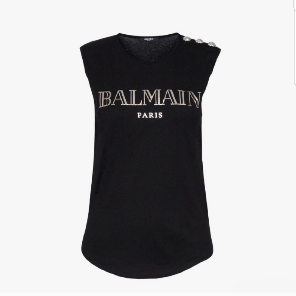 Balmain Black T-Shirt